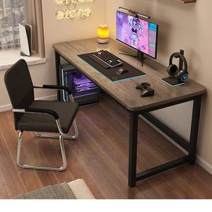 Комплект мебели: стол 140х60 см и стул черный каркас + светлый дуб + стул-лук