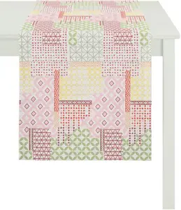 АПЭЛТ дорожка для стола "5315 HAPPY EASTER, гобелен, Пасхальное украшение, Пасха", (1 шт.) APELT 44х140 см, цвет bunt