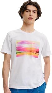 Футболка мужская с круглым вырезом Aigle ZTHAX28 Official BEAT ICE, белый