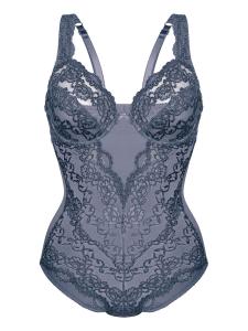 Боди Sassa CLASSIC LACE, цвет dusty Grey