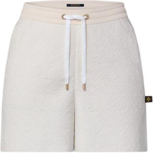 Повседневные шорты женские белые Louis Vuitton