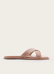 Women's Larimar Crosscross Sandal In Honey KAANAS, Honey