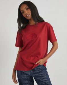 Футболка Skinnydip London «Mind Your Own Vibe» красного цвета