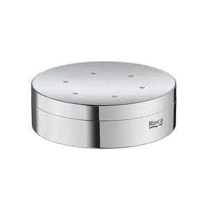 Круглая мыльница Roca для отеля, хром