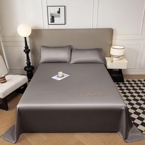 Avivi Простыня 230х265 см из летнего шелка с охлаждающим эффектом, антибактериальная, цвет High-Grade Gray