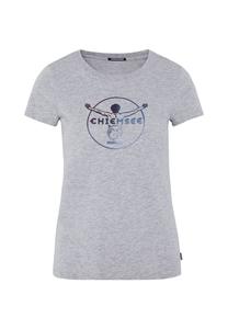 Футболка с принтом спереди на джемпере CHIEMSEE, цвет Neutr Gray
