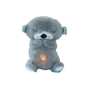 Плюшевая игрушка Creative Breathing Otter высотой 30 см MIXIANG, серый