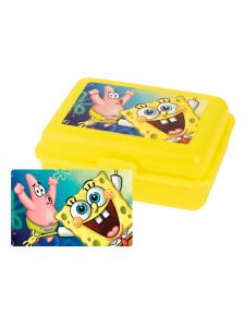 SpongeBob Ланчбокс с разделителем в виде Губки Боба Квадратные Штаны, желтый