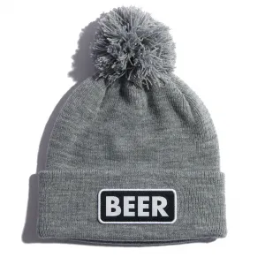 Мужская вязаная шапка The Vice. Coal, Heather Grey