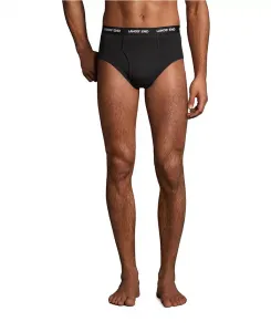 Мужские трикотажные трусы 3 шт Lands' End, белый