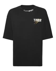 Plein Sport Футболка 'Tiger Tokyo' в черном цвете