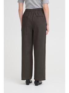 Джинсы IHARCHER свободного кроя черного цвета с потертостями ICHI