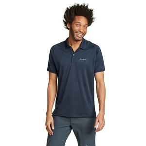 Рубашка поло Big & Tall Eddie Bauer Solution Pro 2.0, цвет Medium Indigo