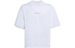 Футболка с принтом логотипа MARNI, белая