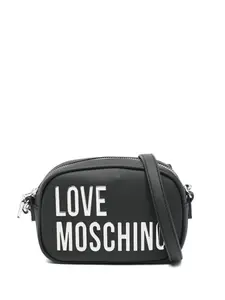 Сумка через плечо с логотипом Love Moschino, черный
