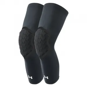 Наколенники Cotton для бега, альпинизма, волейбола, тенниса, футбола, бадминтона, баскетбола Unisex Under Armour, черный