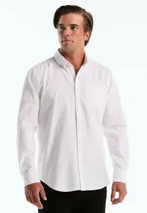 Рубашка с длинными рукавами в стиле пэчворк на пуговицах Original Penguin, Bright White