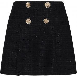 Self-Portrait Повседневная короткая юбка женская черная