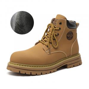 Chi Wolf Мужские ботинки Martin черные/желтые