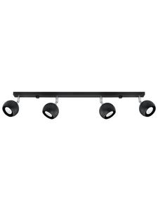 Потолочный светильник OLLO 4L черного цвета (В)16 см (Д)80 см Nice Lamps