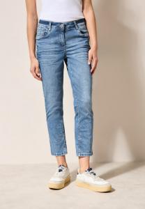 Джинсы мом Cecil, цвет Blau