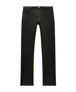 Виниловые прямые брюки Courrã¨Ges, черный