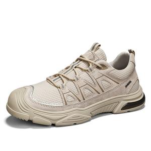 King Jinmai Мужские дышащие противоскользящие повседневные лоферы сан, цвет Sand