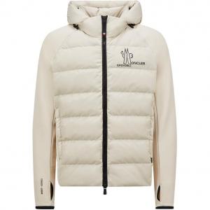 Moncler Grenoble Куртка с логотипом на утеплителе, White
