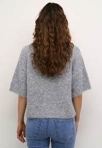 Вязаный свитер EMILIE CROPPED PULLOVER Kaffe, серый