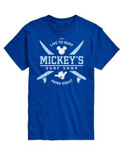 Мужская футболка с коротким рукавом Disney Mickey's Surf Shop AIRWAVES, Blue