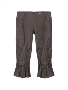 Расклешенные джинсы со сборками Miss Sixty, черный