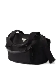 Сумка-шоппер Re-Nylon с логотипом Prada, черный