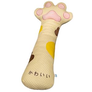 Плюшевая игрушка Ice Bean Cat Paws Dolls высотой 70см/90см/130см Click, желтый