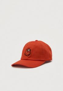 Бейсболка Maison Kitsuné MAISON KITSUNÉ x HUNTER FOX HEAD CAP UNISEX, Burnt Orange/Orange