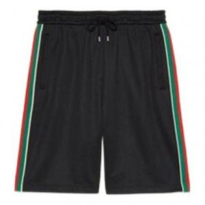 Шорты technical jersey shorts 'black' Gucci, черный