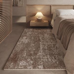 Budis Ковер 160х230 см из искусственного кашемира, французский винтажный стиль, утепленный, влагостойкий, для спальни, детской, гостиной