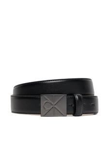 Мужской ремень Calvin Klein Emblem Plaque Buckle 32Mm LV04D7046G, черный