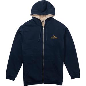 Мужская толстовка с капюшоном из флиса Coastal Sherpa Salty Crew, Midnight Navy