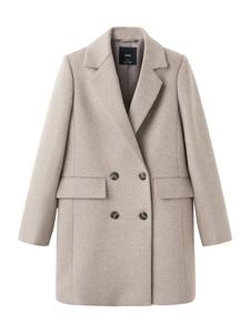 Пальто межсезонное MANGO DALI, сепия