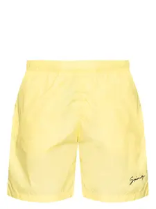 Плавки-шорты с вышитым логотипом Givenchy, желтый