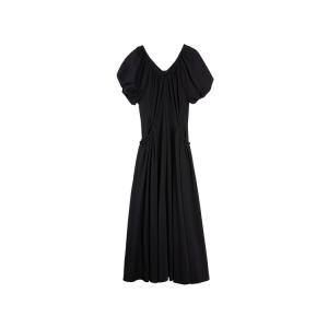 Женское платье с коротким рукавом ELLE, черный