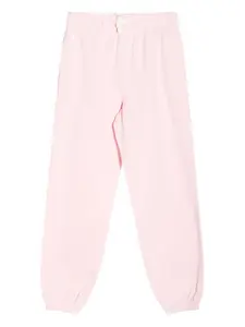 Спортивные брюки с эластичной талией POLO RALPH LAUREN KIDS, розовый
