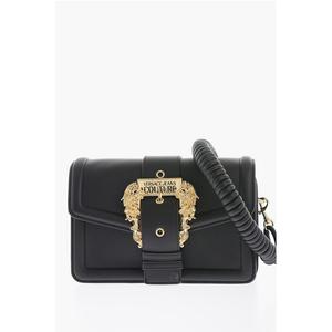 Сумка JEANS COUTURE из искусственной кожи с золотым узором Maxi Versace, черный