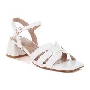 Женские босоножки Eliska на устойчивом каблуке с ремешками London Rag, White