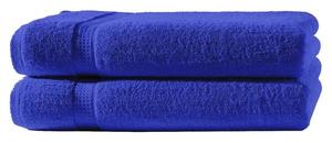 2 шт Набор полотенец One-Home Frottee 50x100 cm, 50x2x100 см, синий