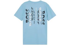 Футболка мужская светло-голубая HUGO BOSS