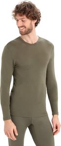 Футболка Icebreaker Merino Men's Standard 175 с длинным рукавом и круглым вырезом, Loden Green