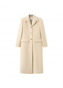 MANGO Межсезонное пальто 'Yoko' в цвете экрю