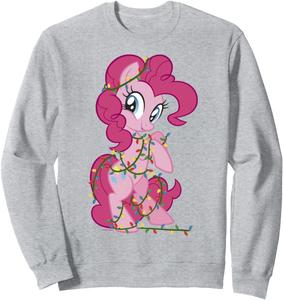 Толстовка My Little Pony: Friendship Is Magic Pinkie Pie Lights, серый