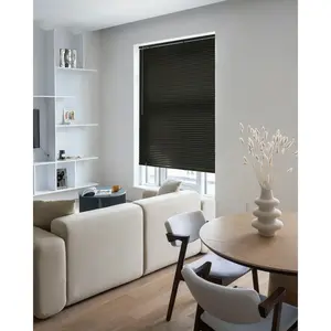 Жалюзи Алюминиевые жалюзи 25 мм без сверления, подвесные, с лентами для жалюзи в тон Gardinia, черный